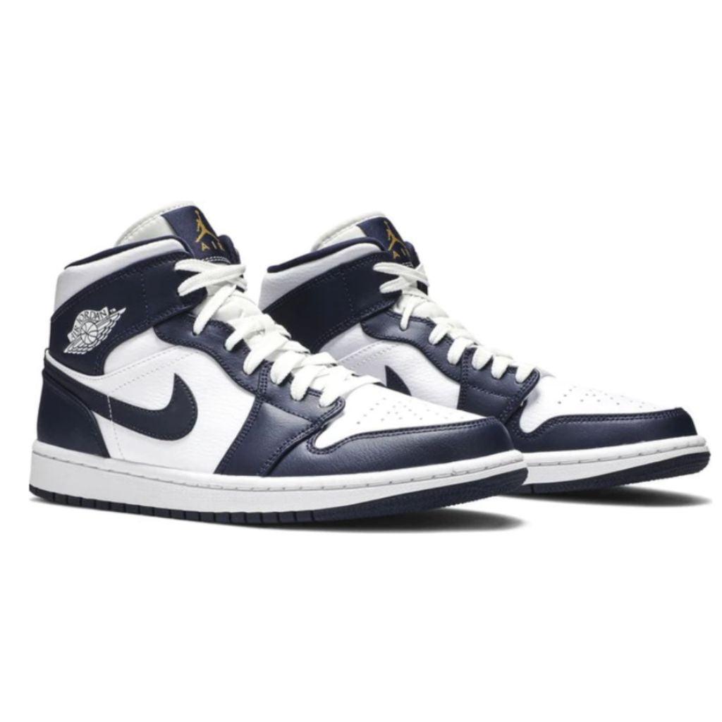 Tênis Air Jordan 1 Mid Obsidian Tênis Air Jordan 1 Mid Obsidian Dm Stores 