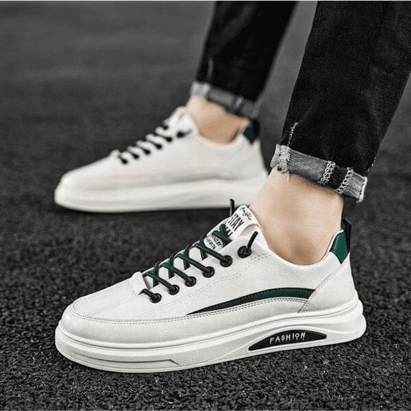 Tênis Casual Masculino Urban Chicago Calçados (Tênis Masculino 17) Dm Stores 37 Branco 