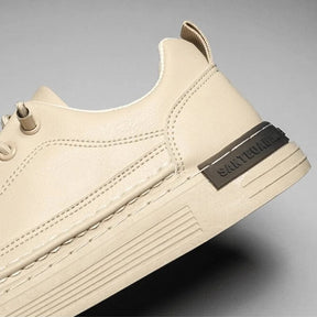 Tênis de Couro Masculino - Kit 2 Pares [Brinde Smartwatch] MASCULINO - CALÇADOS - TENIS 14 Dm Stores 