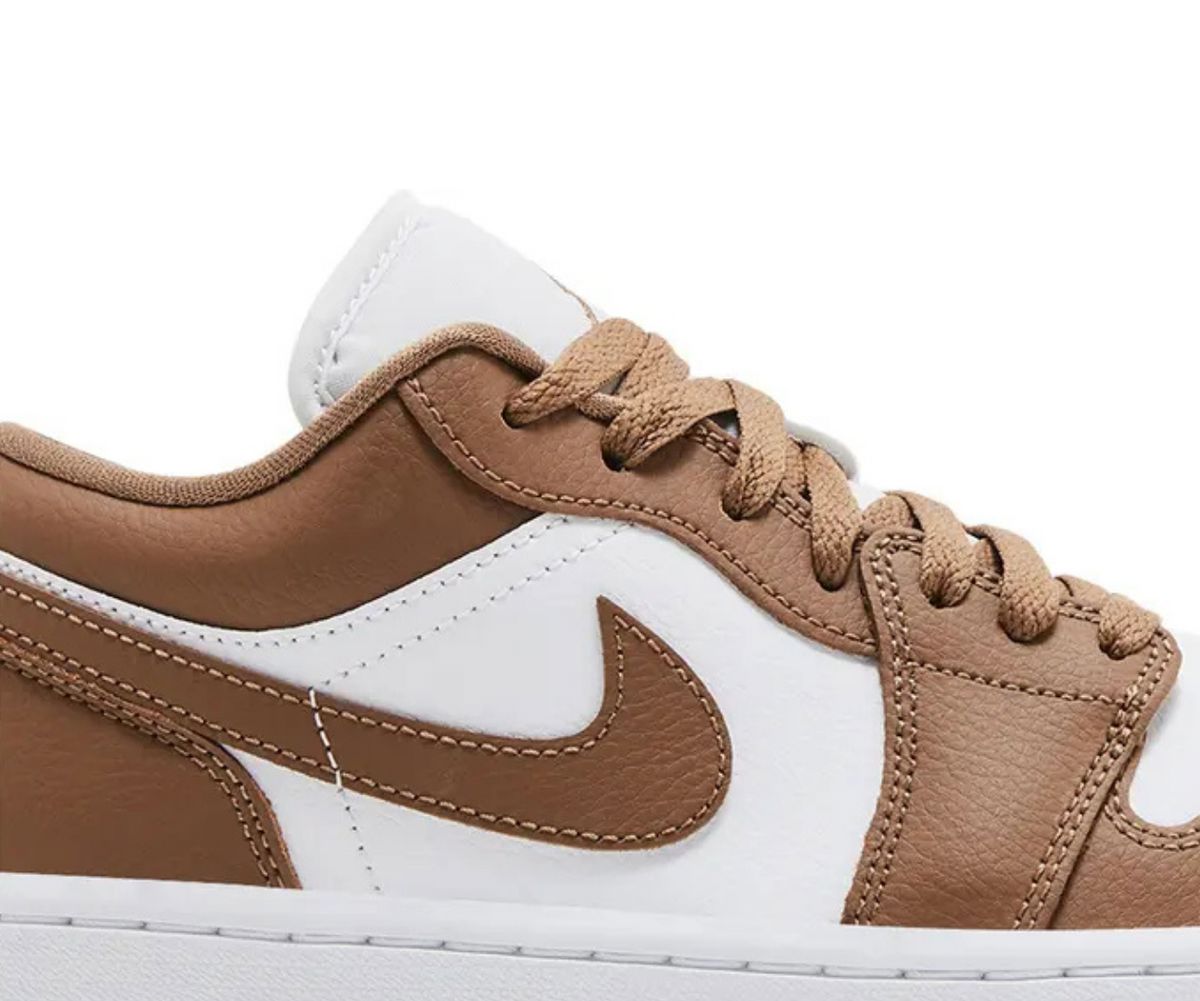 Tênis Nike Jordan 1 Low Archaeo Brown White Tênis Nike Jordan 1 Low Archaeo Brown White Dm Stores 