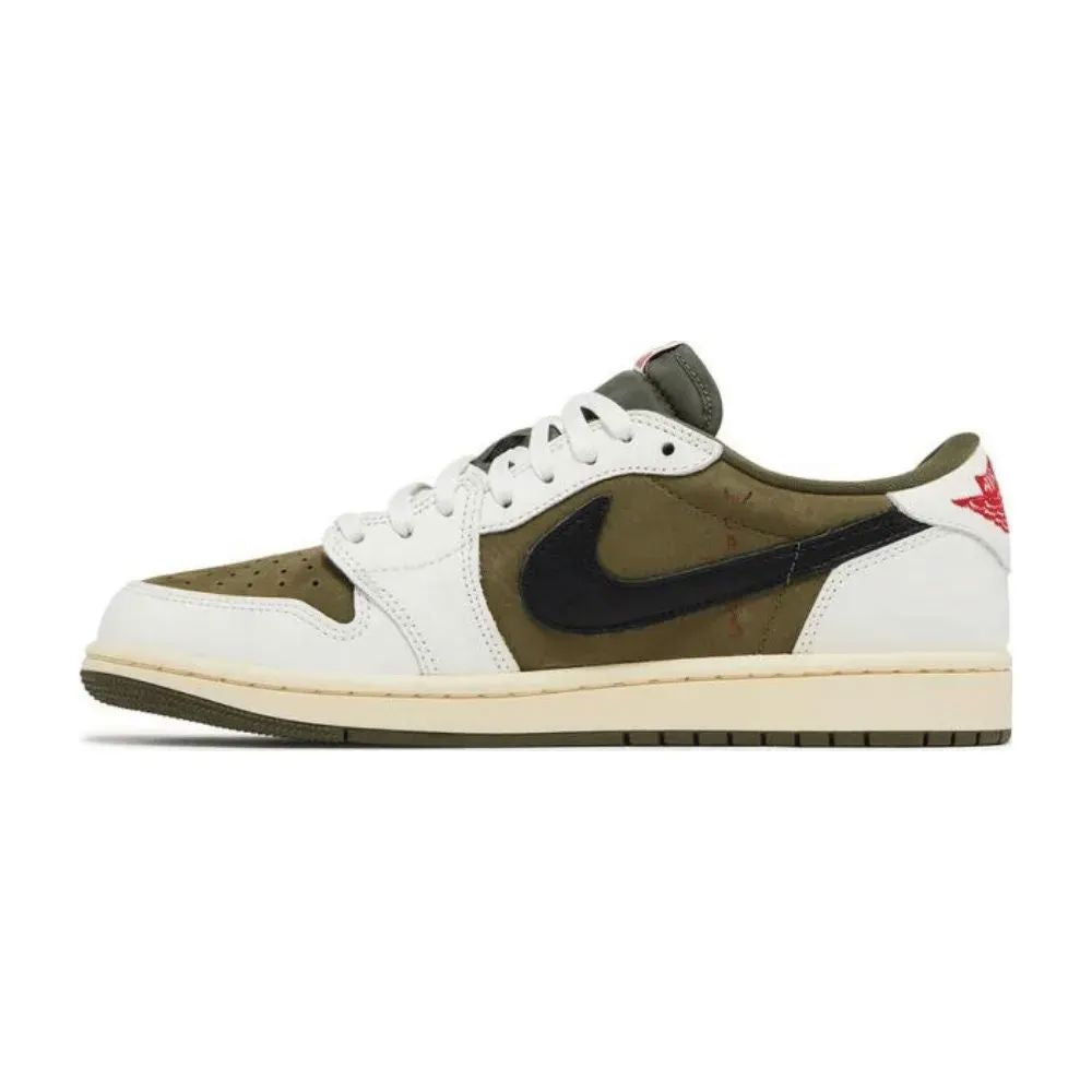 Travis Scott x Air Jordan 1 Low OG SP Medium Olive Travis Scott x Air Jordan 1 Low OG SP Medium Olive Dm Stores 