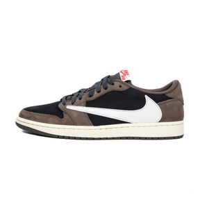 Travis Scott x Air Jordan 1 Low Retro SP Dark Mocha Tênis Nike Jordan 1 Low Archaeo Brown Dm Stores 34 