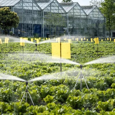 Tripé para Irrigação de jardim Rotativo Automático | AquaGlide Jardim (Tripé para irrigação 1) Dm Stores 