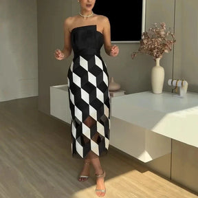 Vestido Noir Essence FEMININO - ROUPAS - VESTIDO 3 Dm Stores 